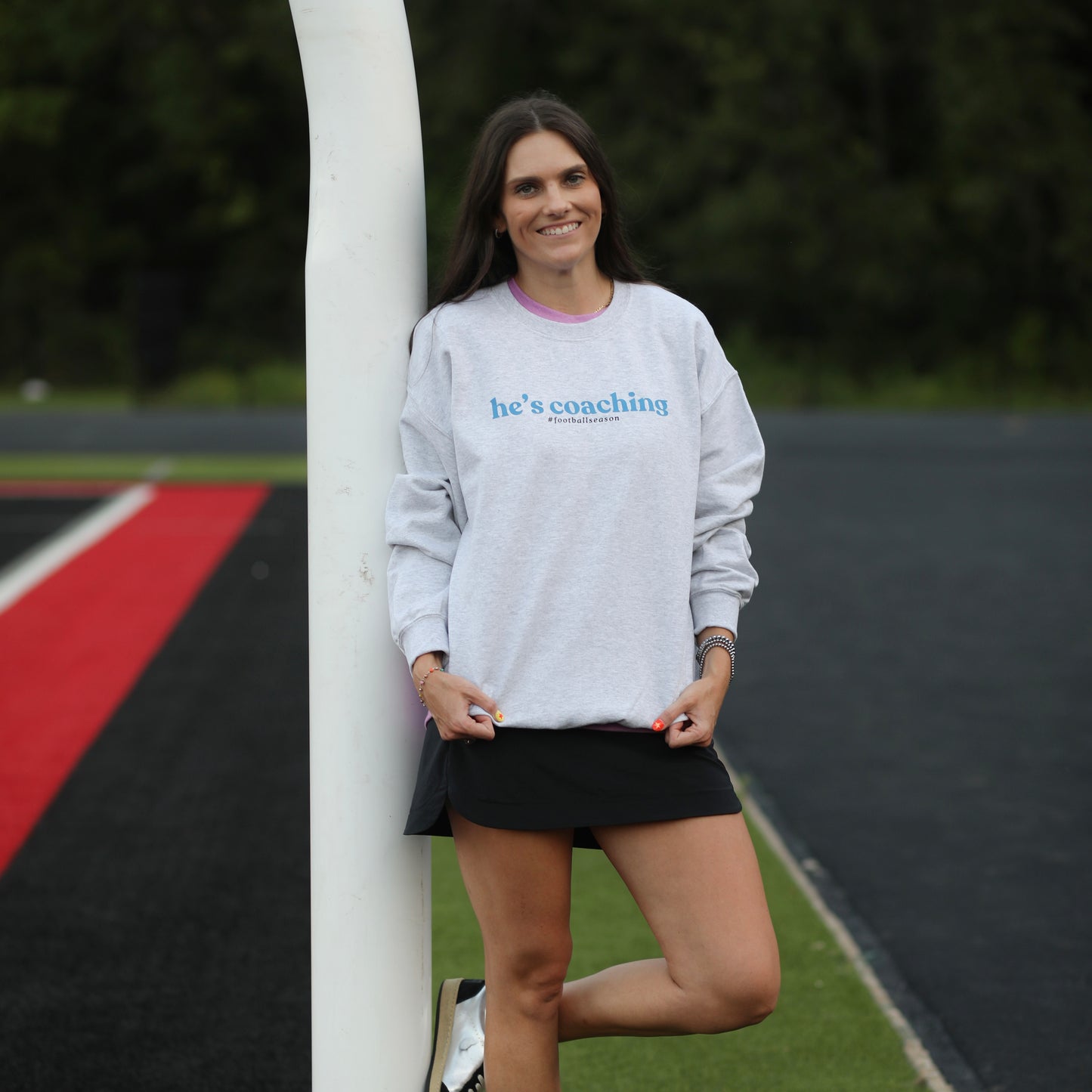 He’s Coaching Sweatshirt