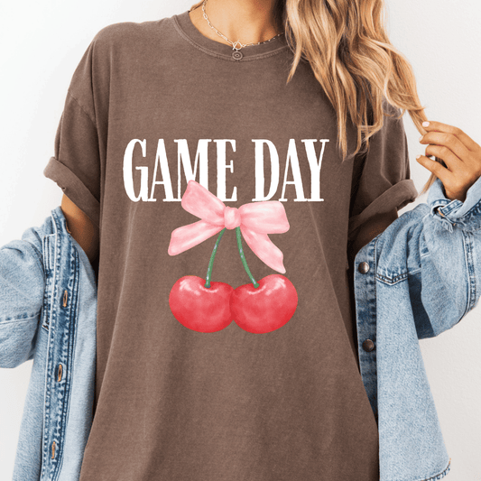 Game Day Cherries Tee