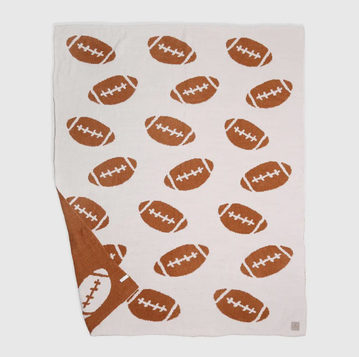 Reversible Football Throw Blanket (PREORDER)