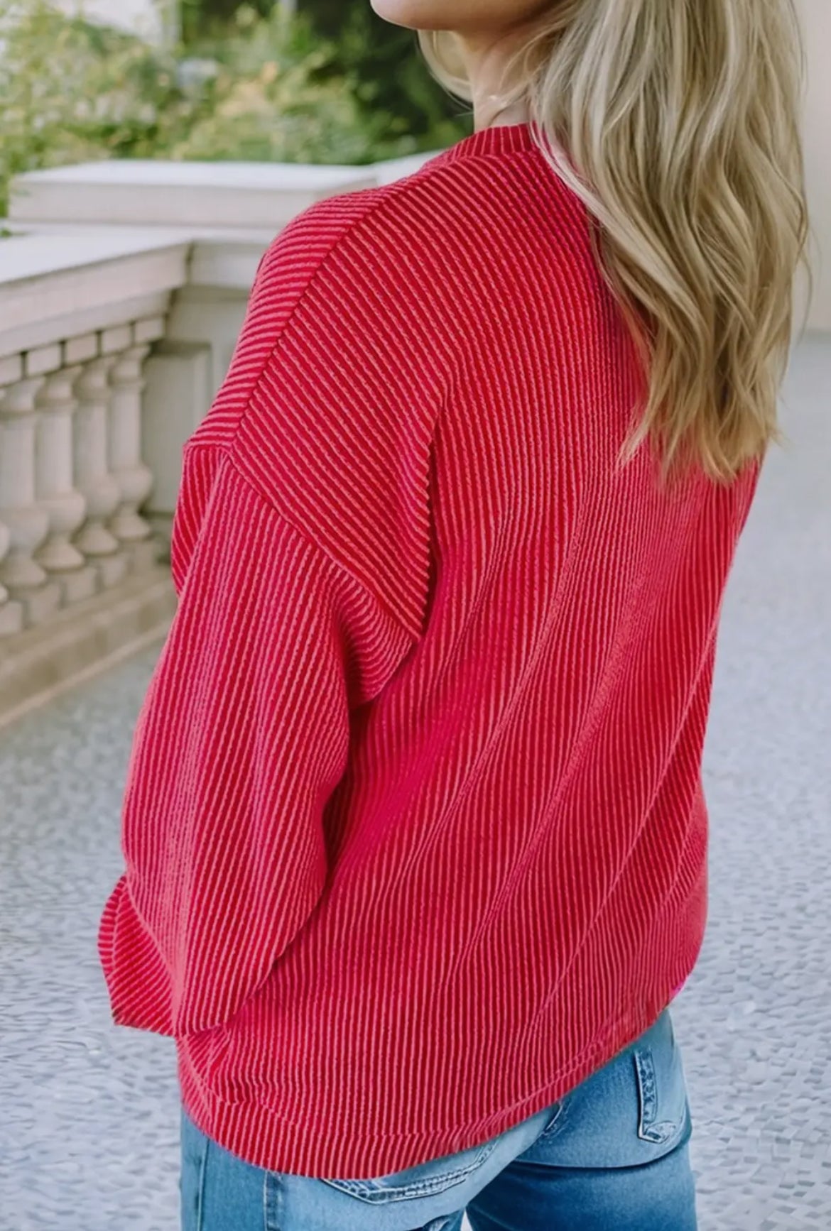 MERRY Ribbed Sweatshirt (PREORDER)