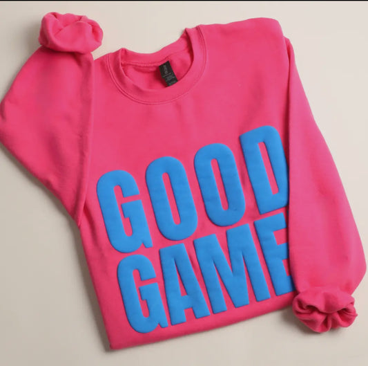GOOD GAME puff print Crewneck (PREORDER)