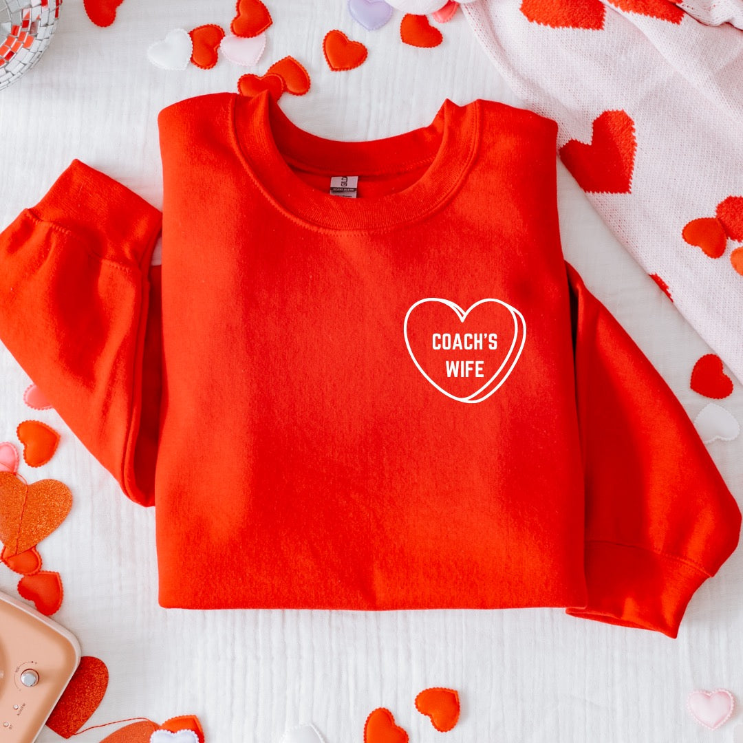 Sweatheart Coach Wife Crewneck