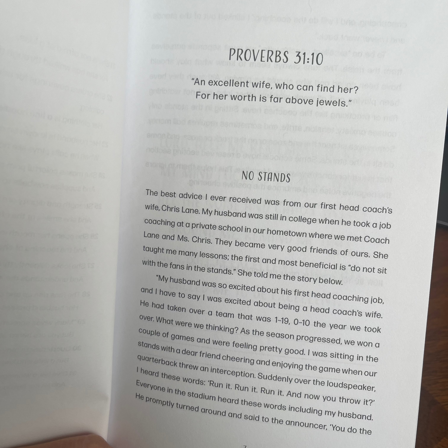 Walking With You Through Every Season: Coach's Wife Devotional