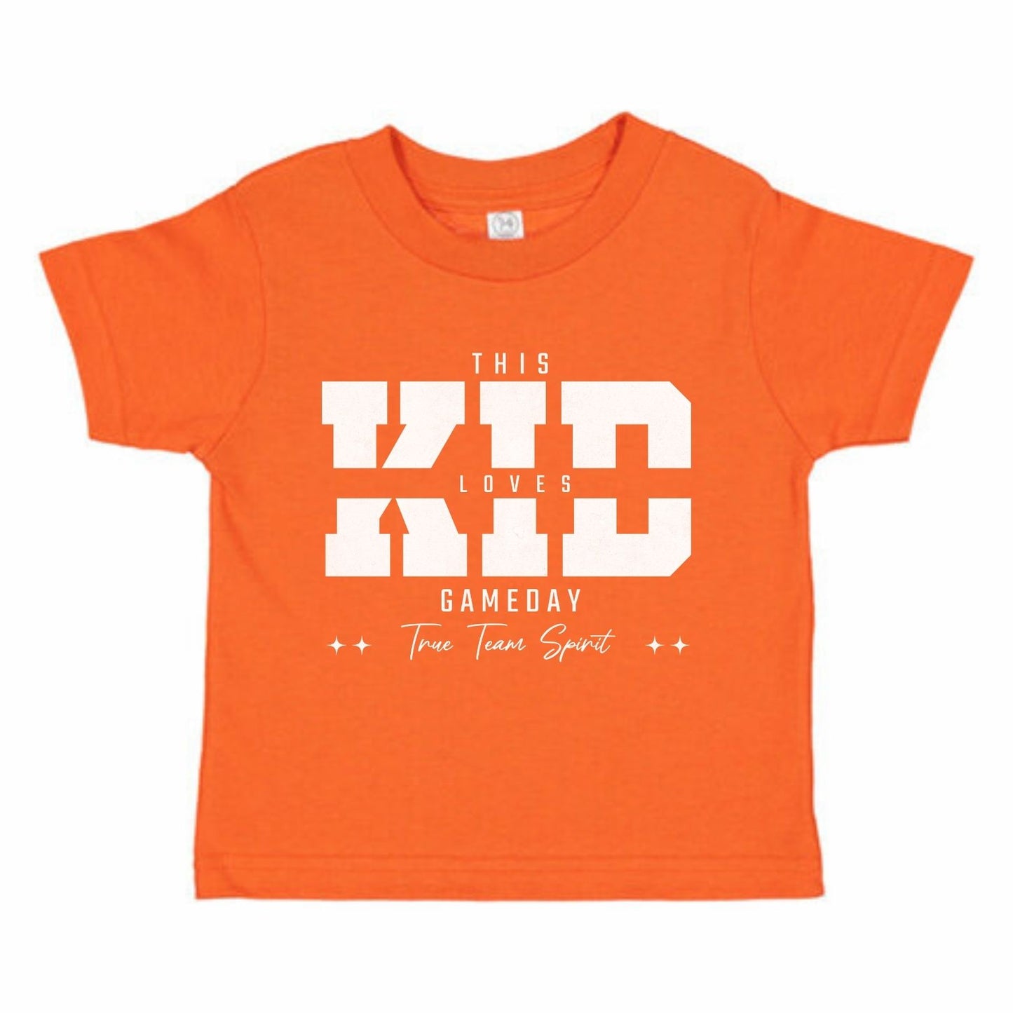 This KID Loves Gameday Kids Tee