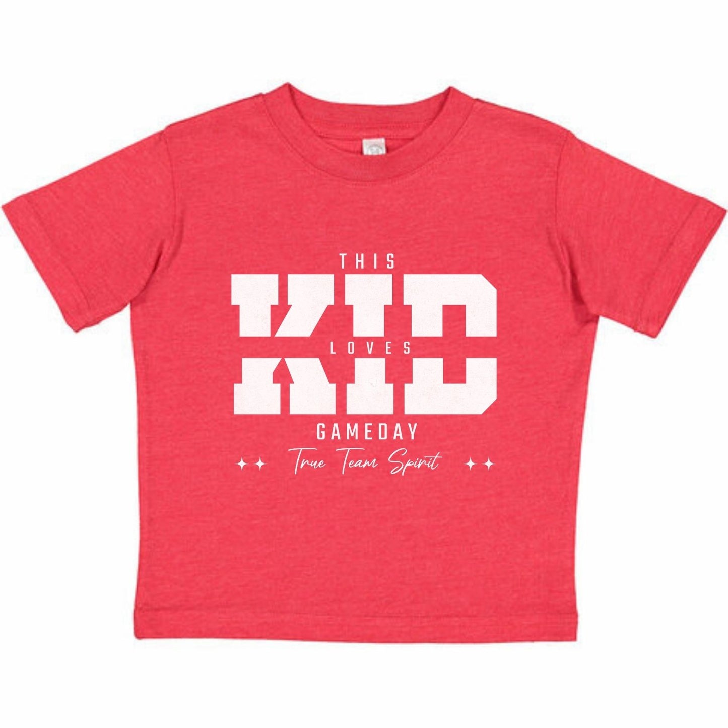 This KID Loves Gameday Kids Tee