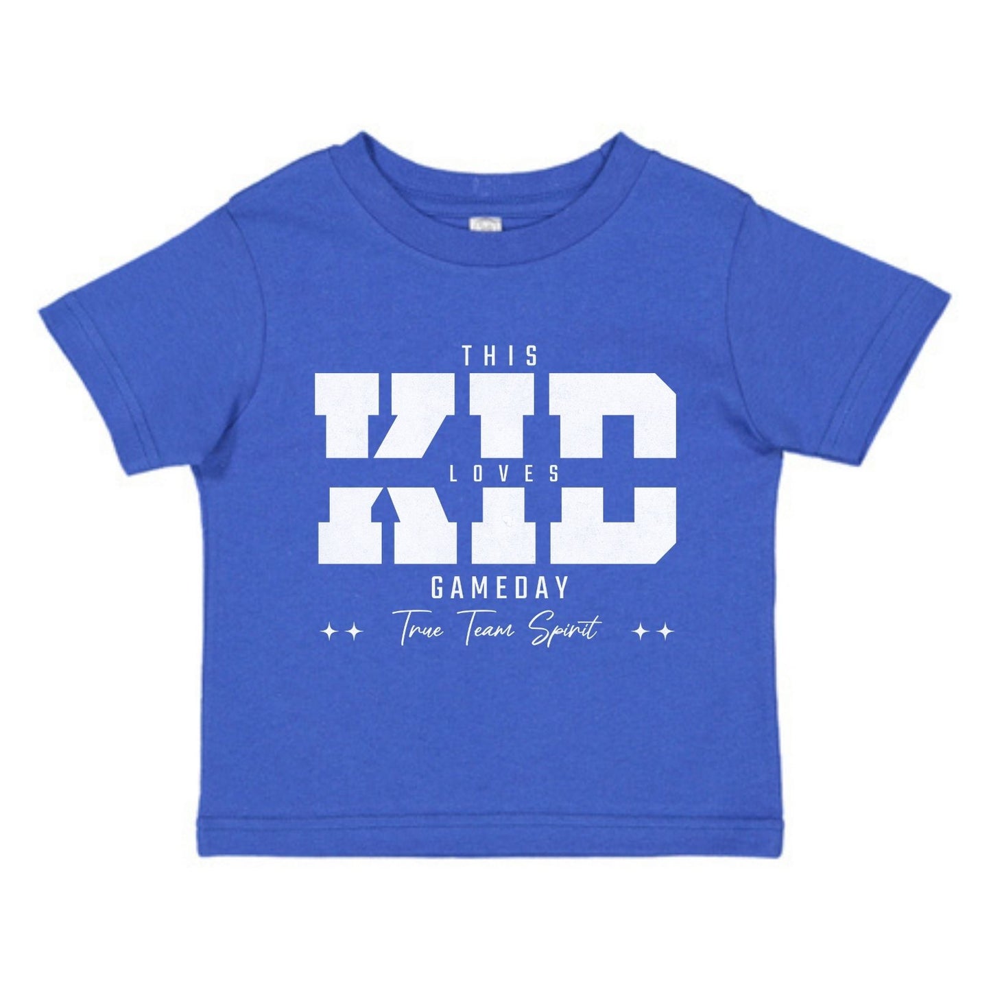 This KID Loves Gameday Kids Tee