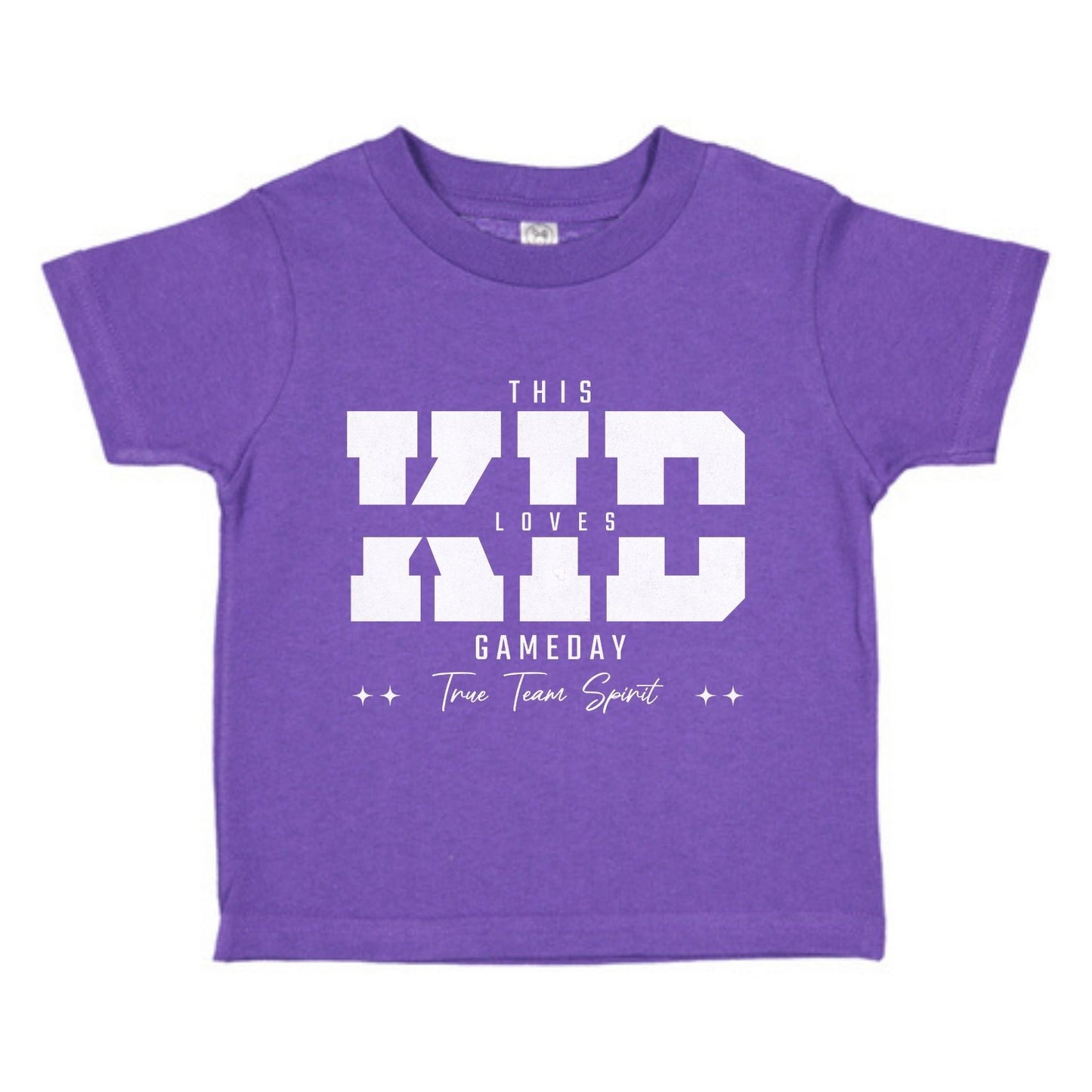 This KID Loves Gameday Kids Tee