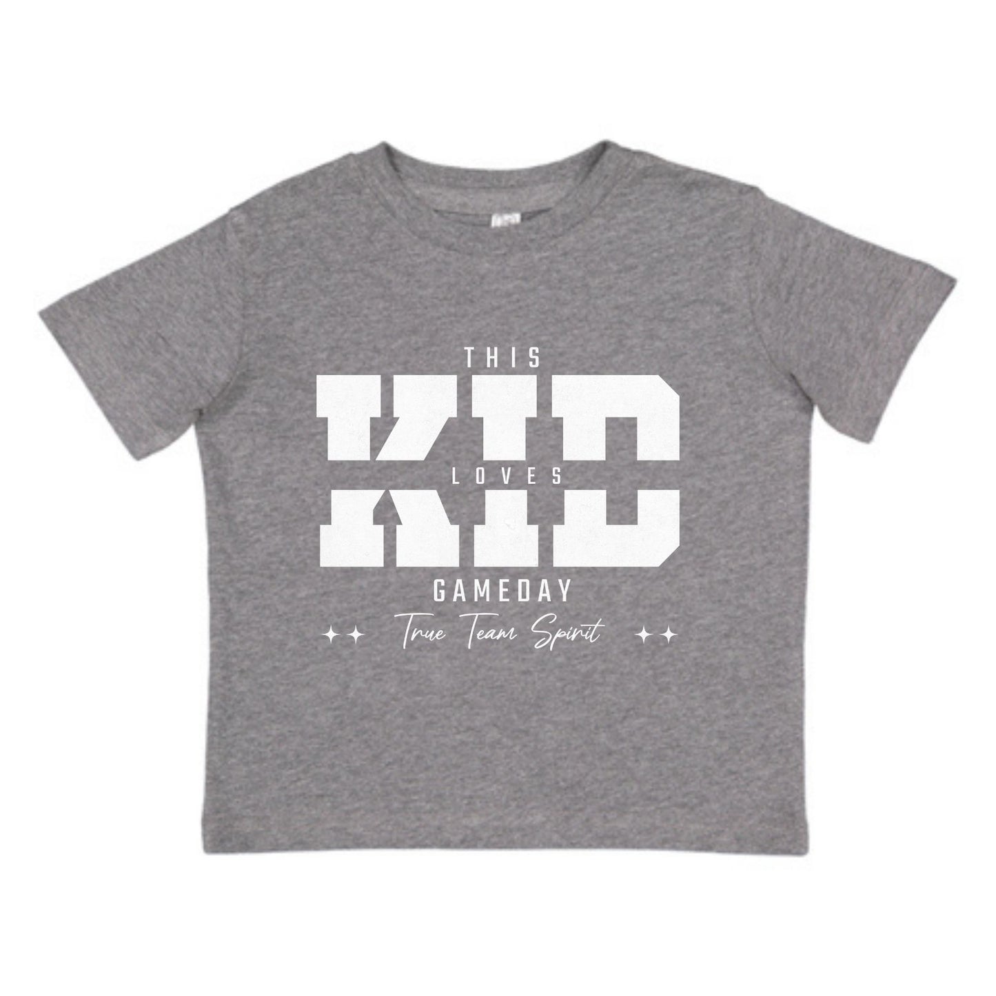 This KID Loves Gameday Kids Tee