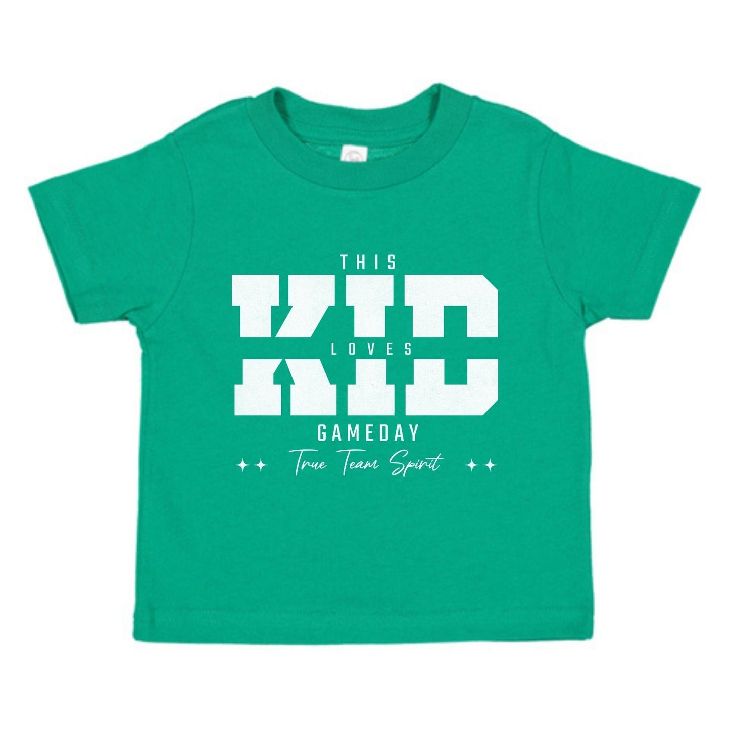 This KID Loves Gameday Kids Tee