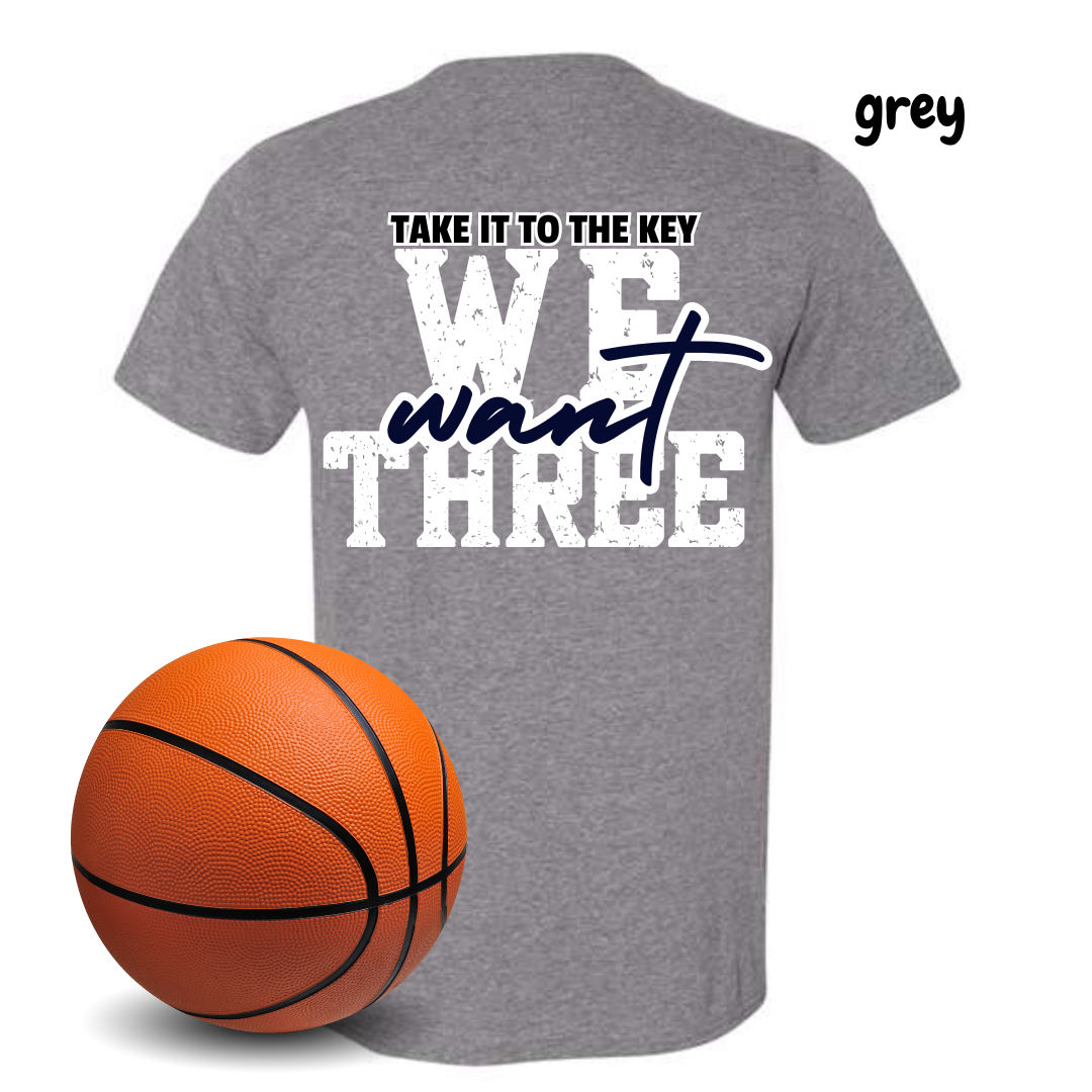 We Want Three... SHORT SLEEVE TEE