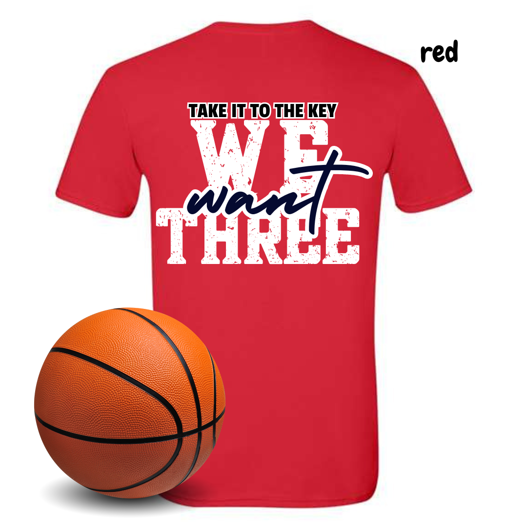 We Want Three... SHORT SLEEVE TEE