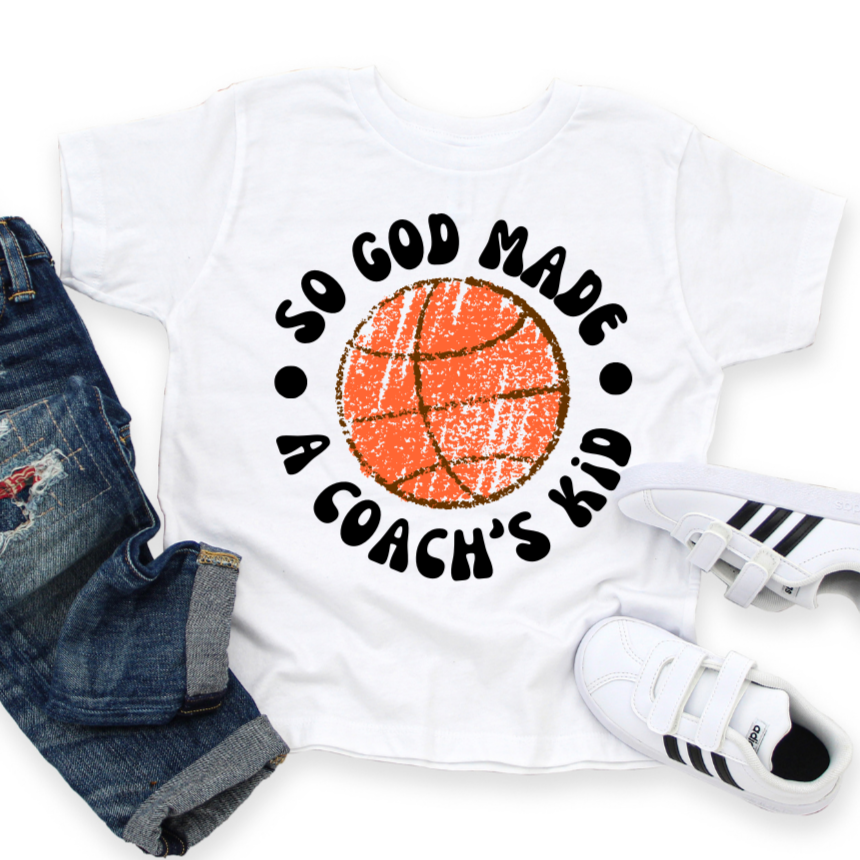 So God Made a Coach's Kid Tee