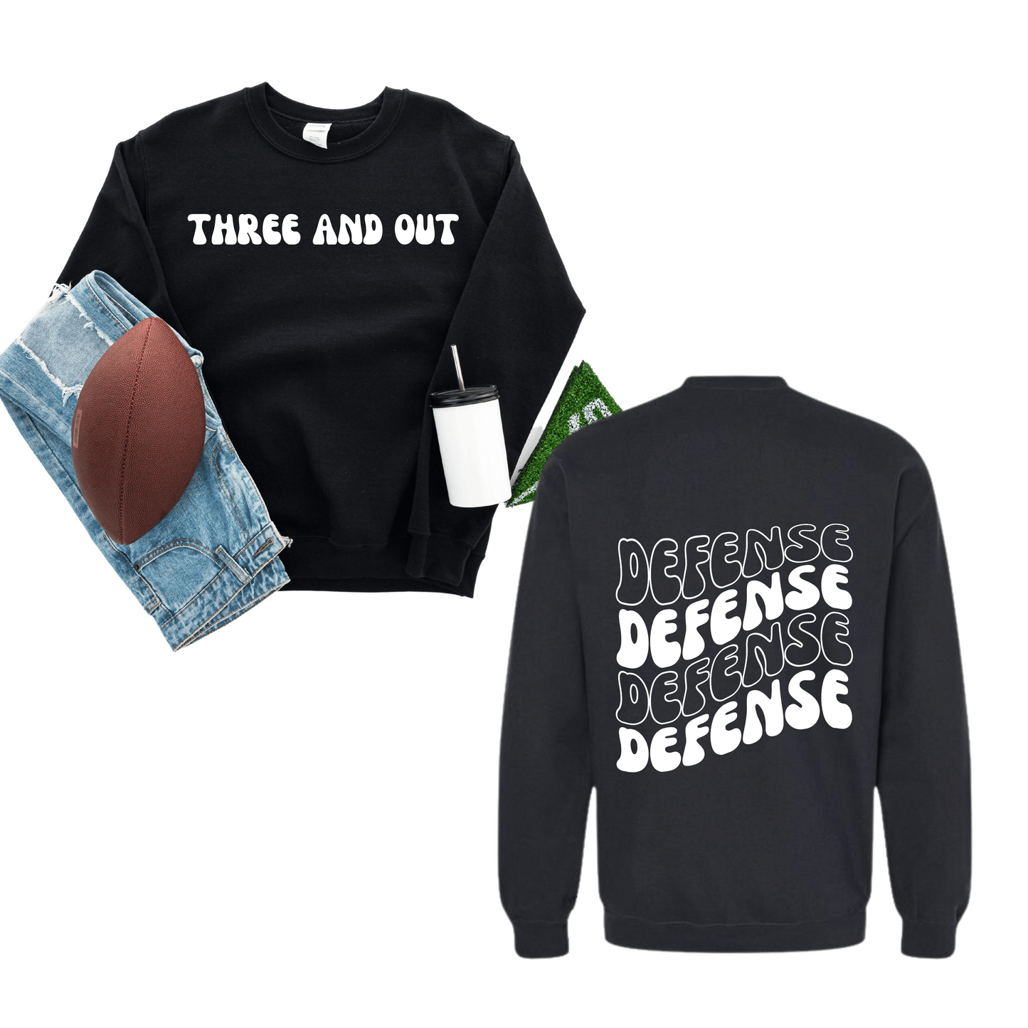 Offense or Defense - TEE/LONG SLEEVE TEE/SWEATSHIRT