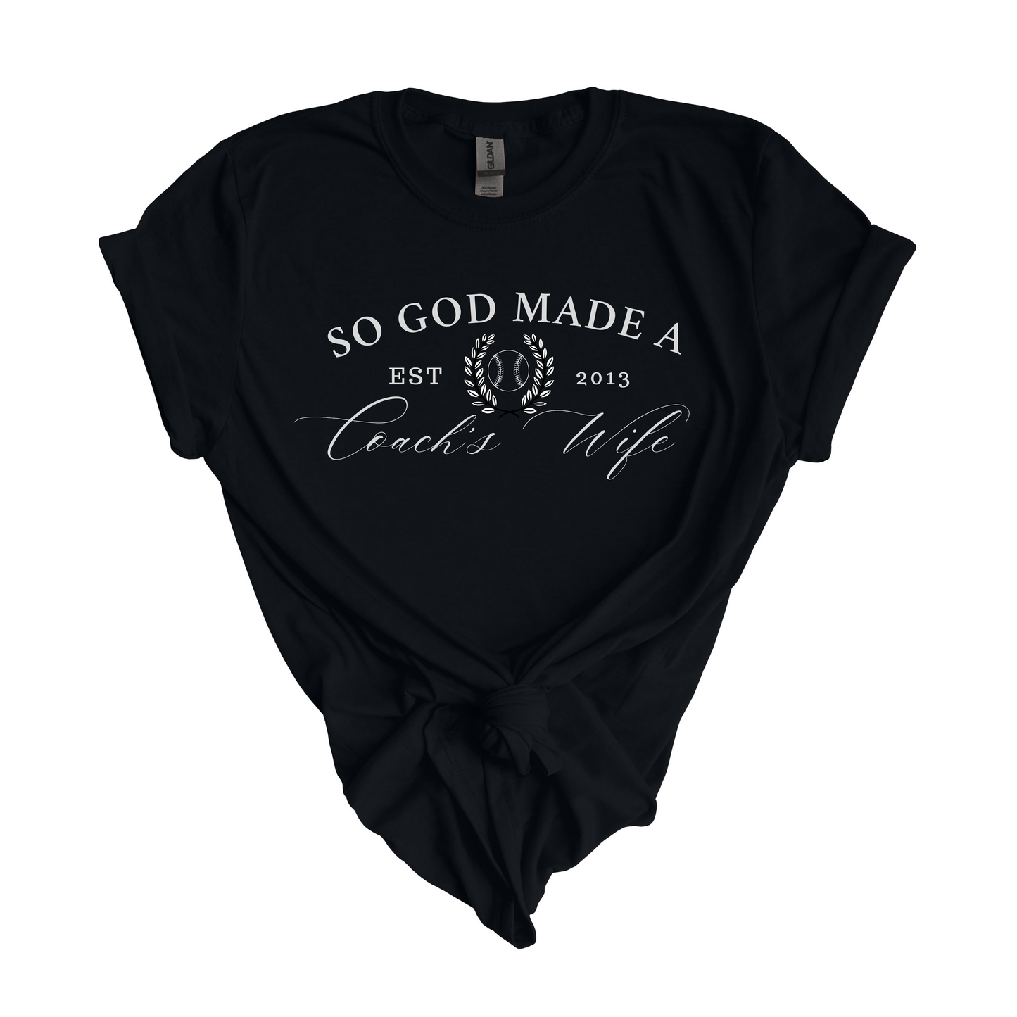 So God Made a Coach's Wife Tee