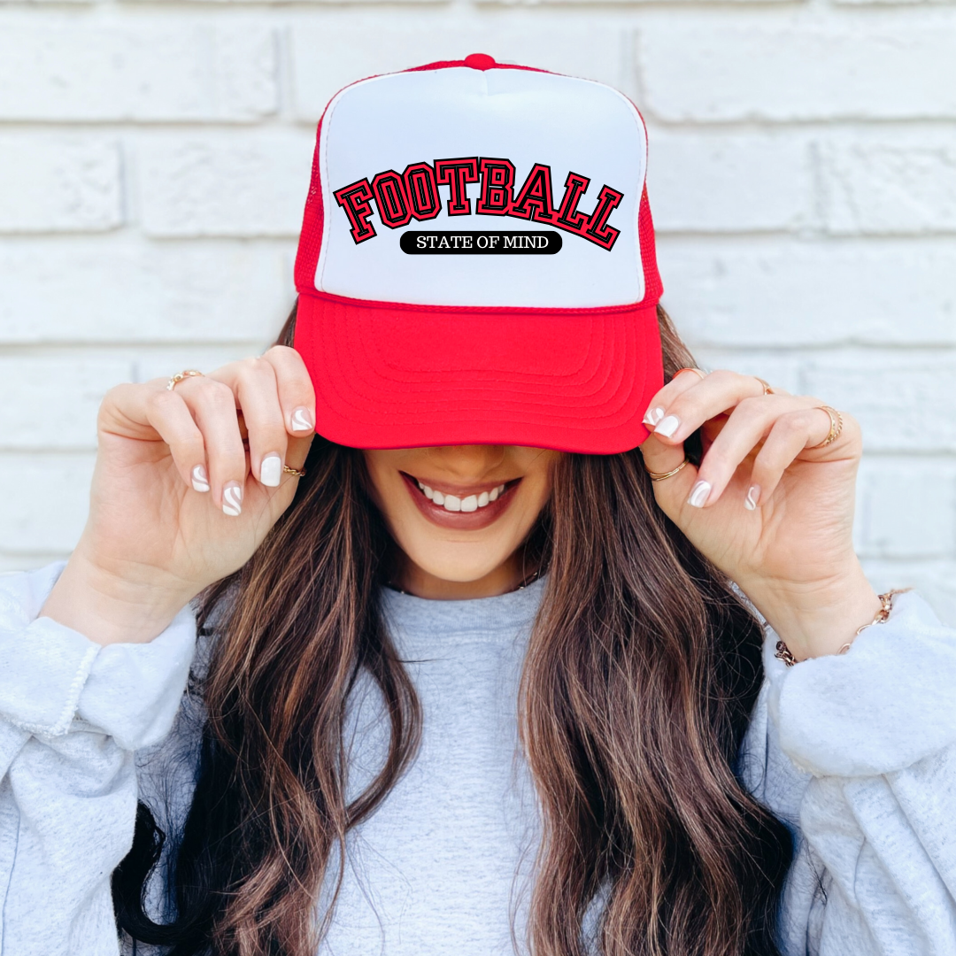 Football State of Mind Trucker Hat