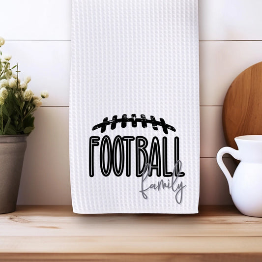 Sports Family Kitchen Hand Towel (Choose Your Sport)