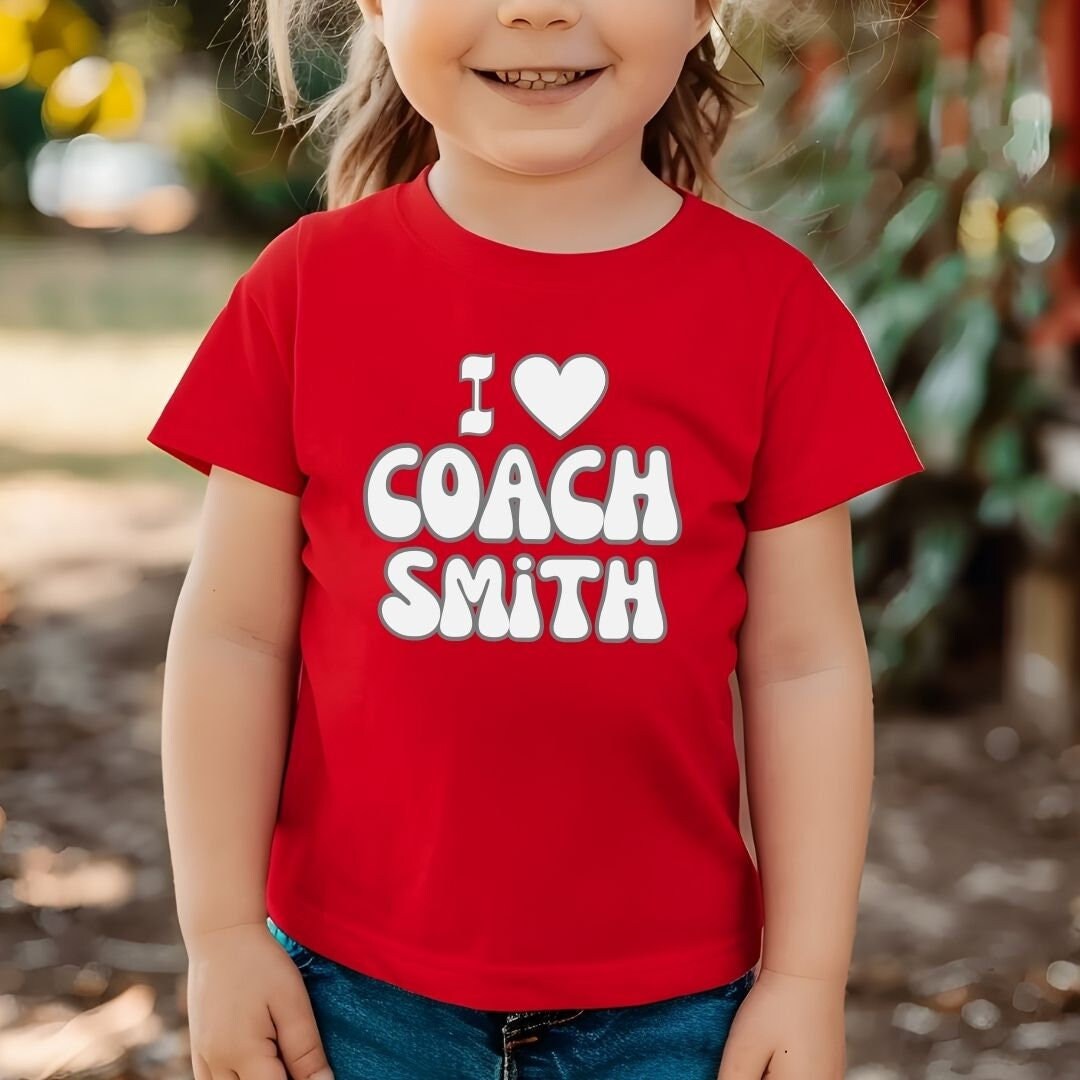 Custom Coach's Kid Tee