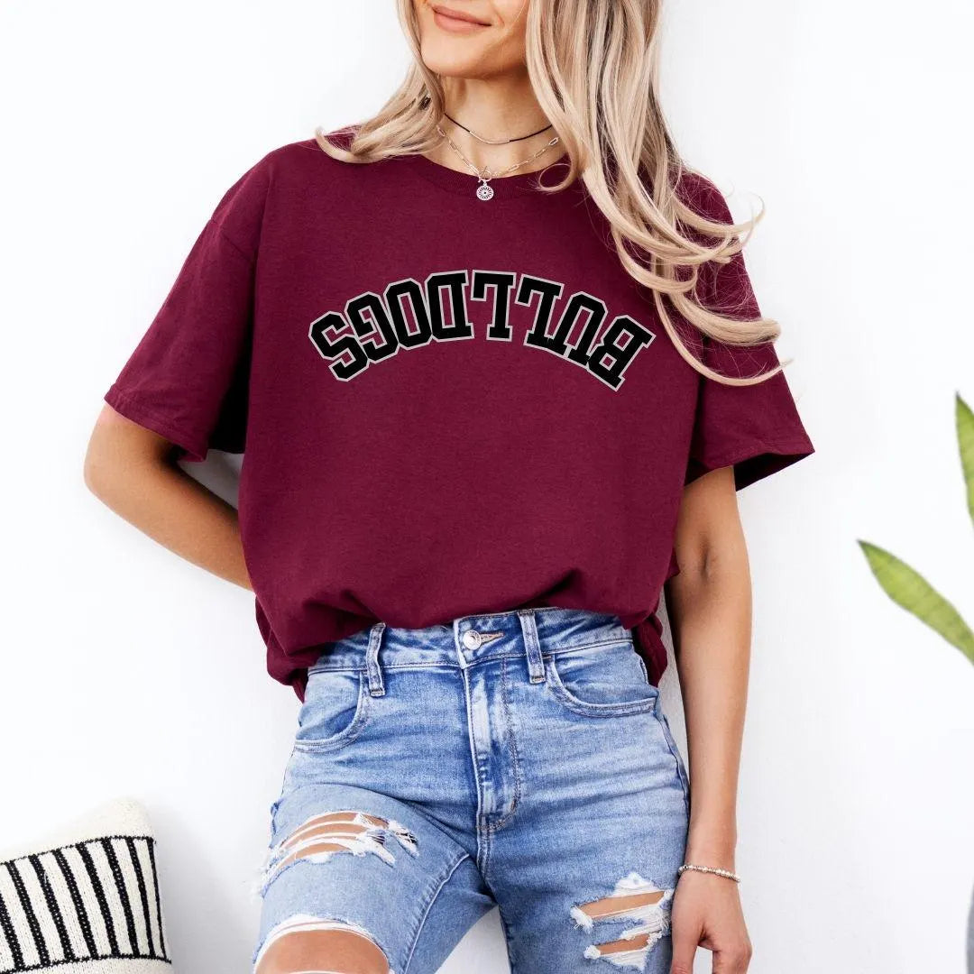 Trendy Upside Down Tee (Custom Word)