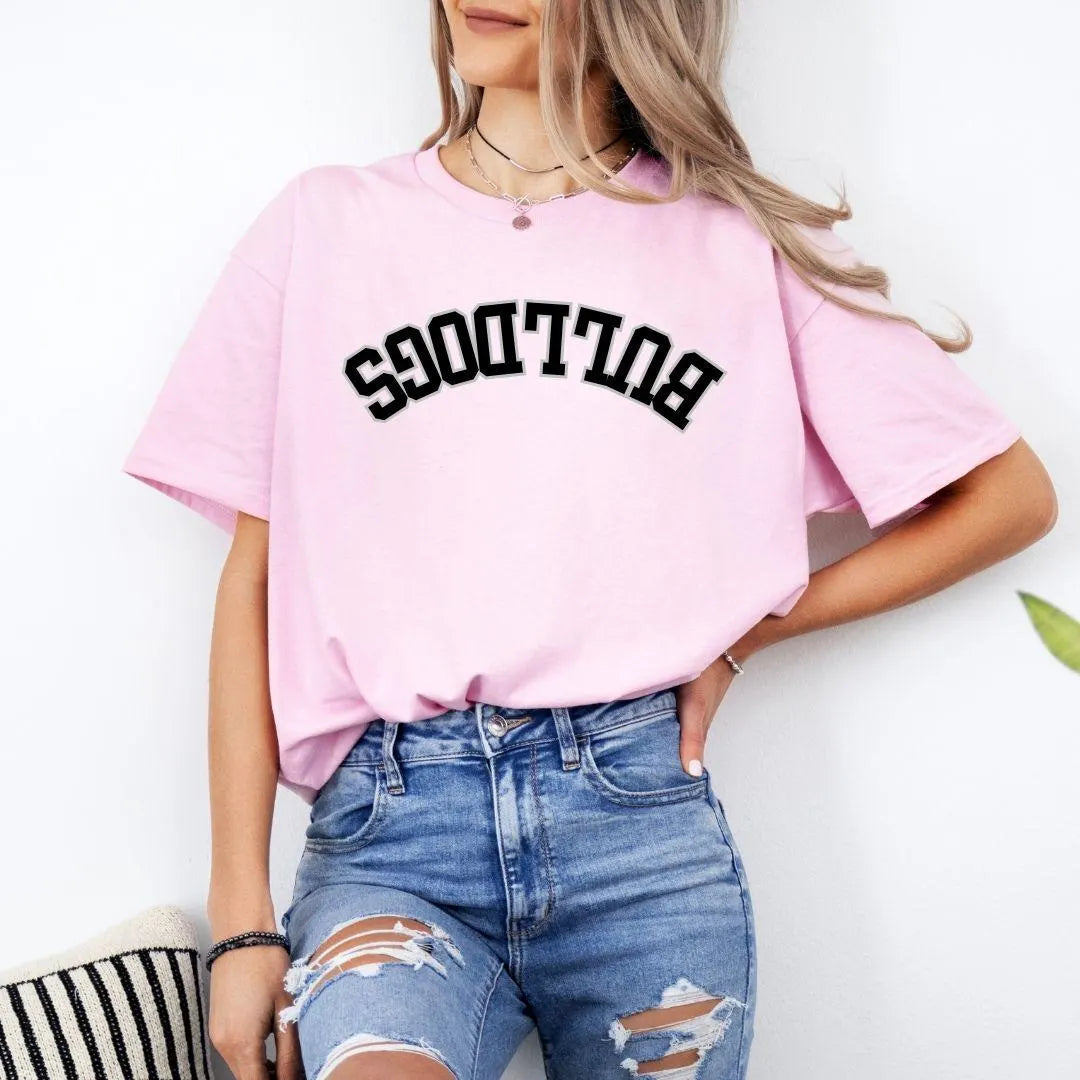 Trendy Upside Down Tee (Custom Word)
