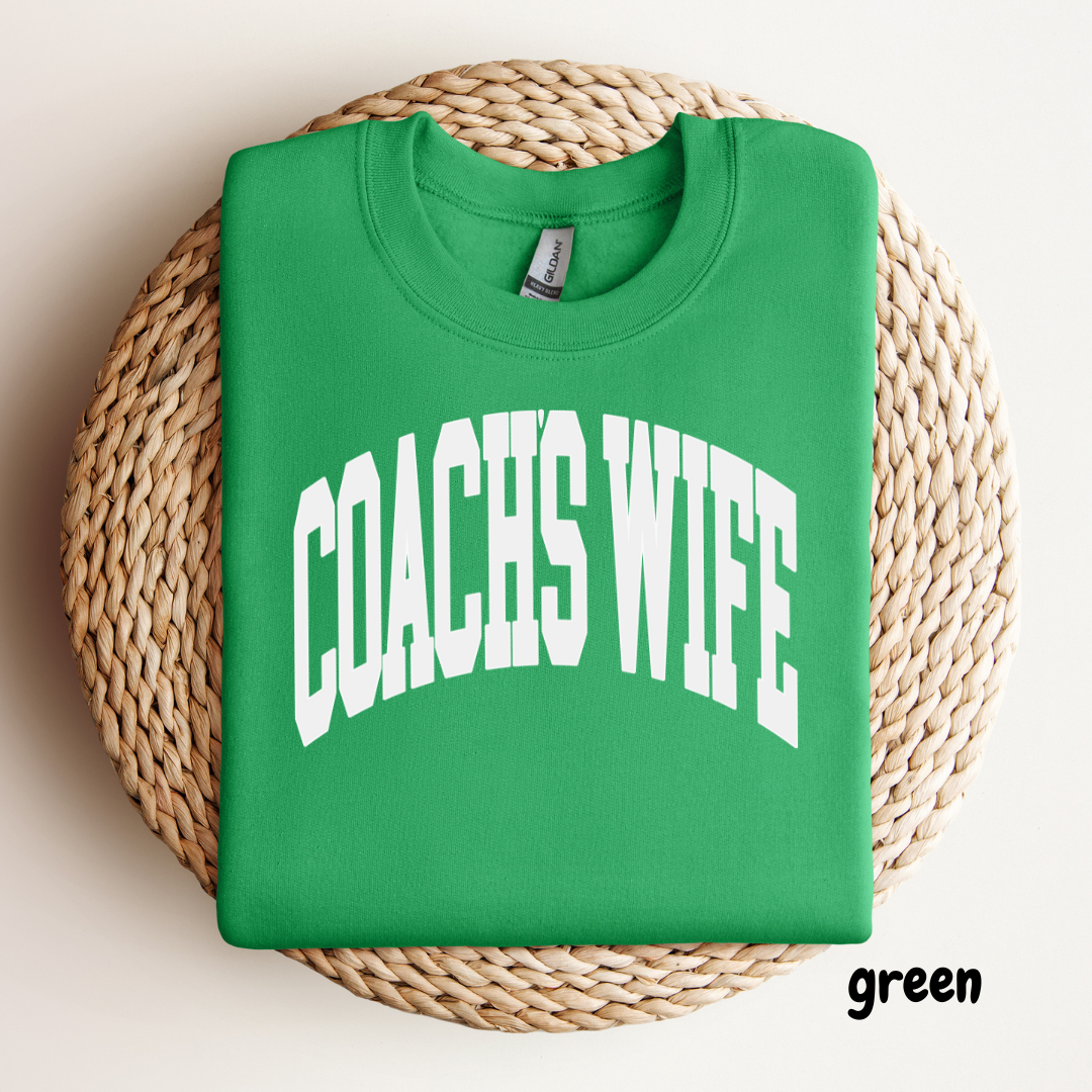 Varsity Coach's Wife- LONG SLEEVE TEE/SWEATSHIRT (PREORDER)