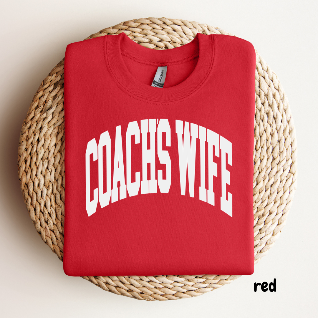 Varsity Coach's Wife- LONG SLEEVE TEE/SWEATSHIRT (PREORDER)