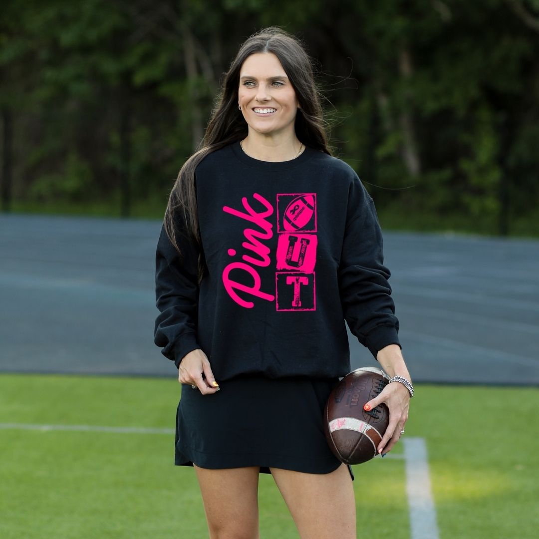 PINK OUT Tee/Sweatshirt (PREORDER)
