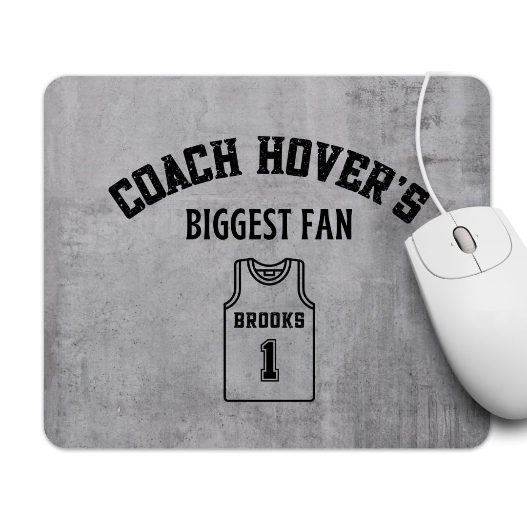 Dad Basketball Coach Mousepad- Coach Gift Idea