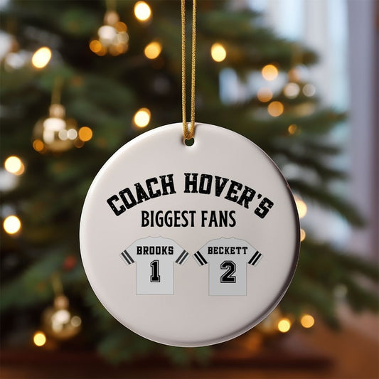 Custom Football Coach Ornament