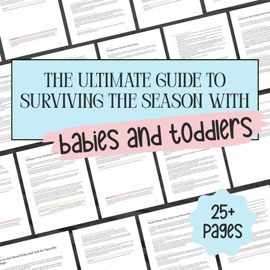 Babies On the Sideline: A Printable Guide for the Coach's Wife Chasing Littles this Season