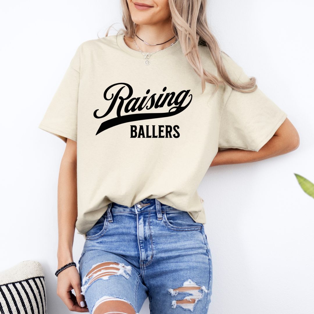 Raising Ballers Baseball Tee