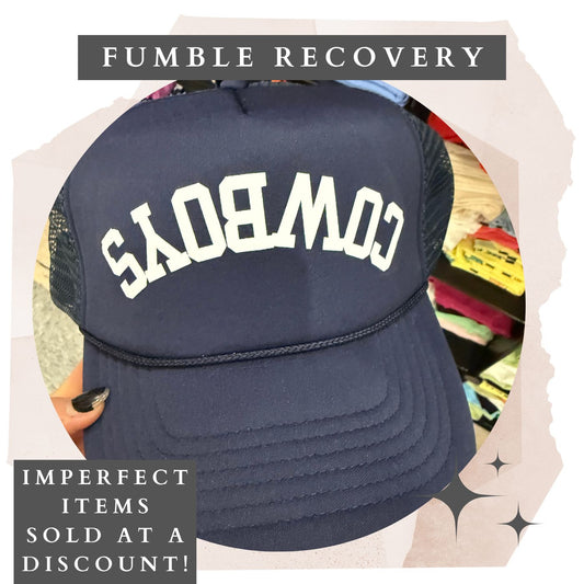 Fumble Recovery: Cowboys Hat