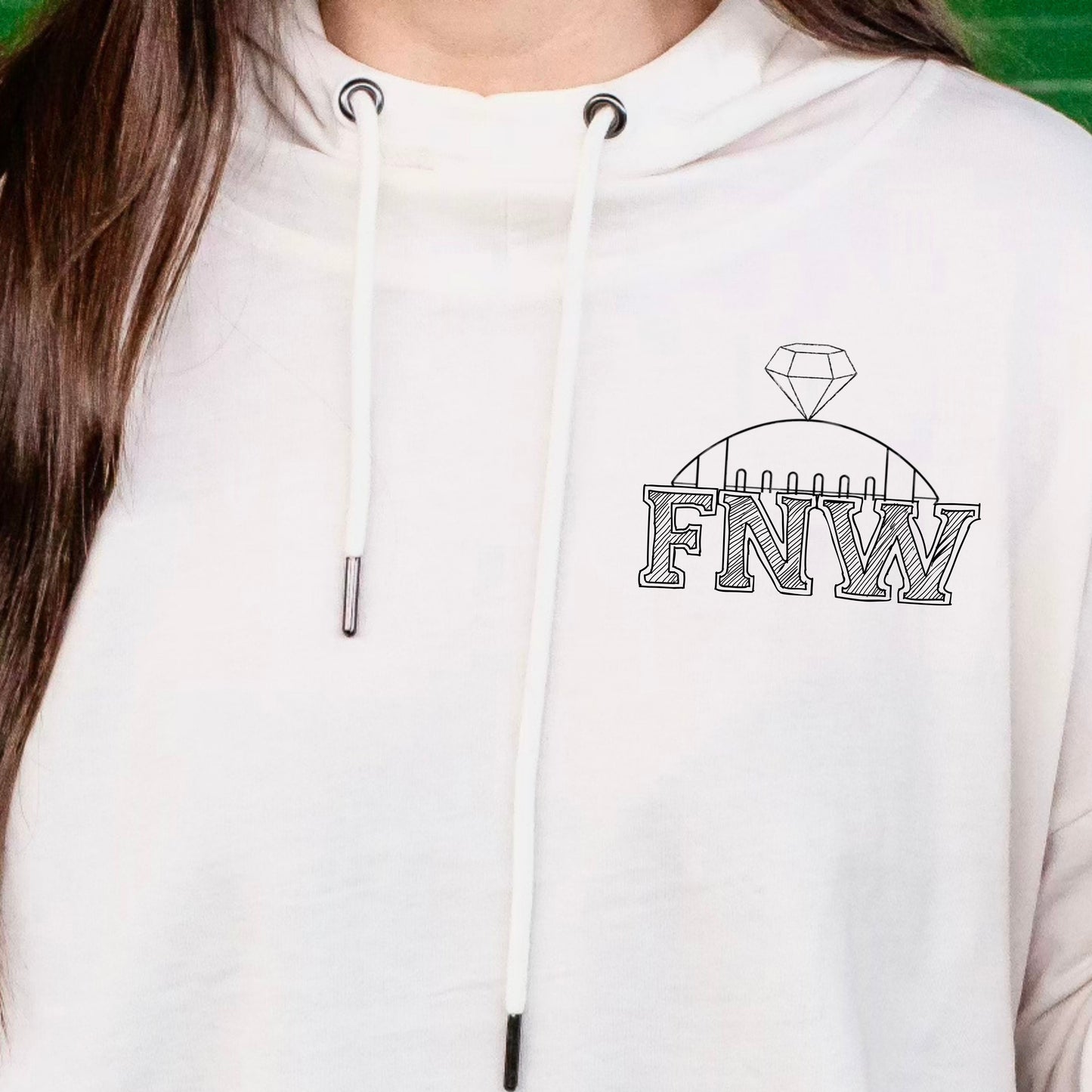 FNW Logo T-Shirt Hoodie