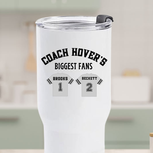Dad Football Coach Tumbler- Father's Day Gift Idea