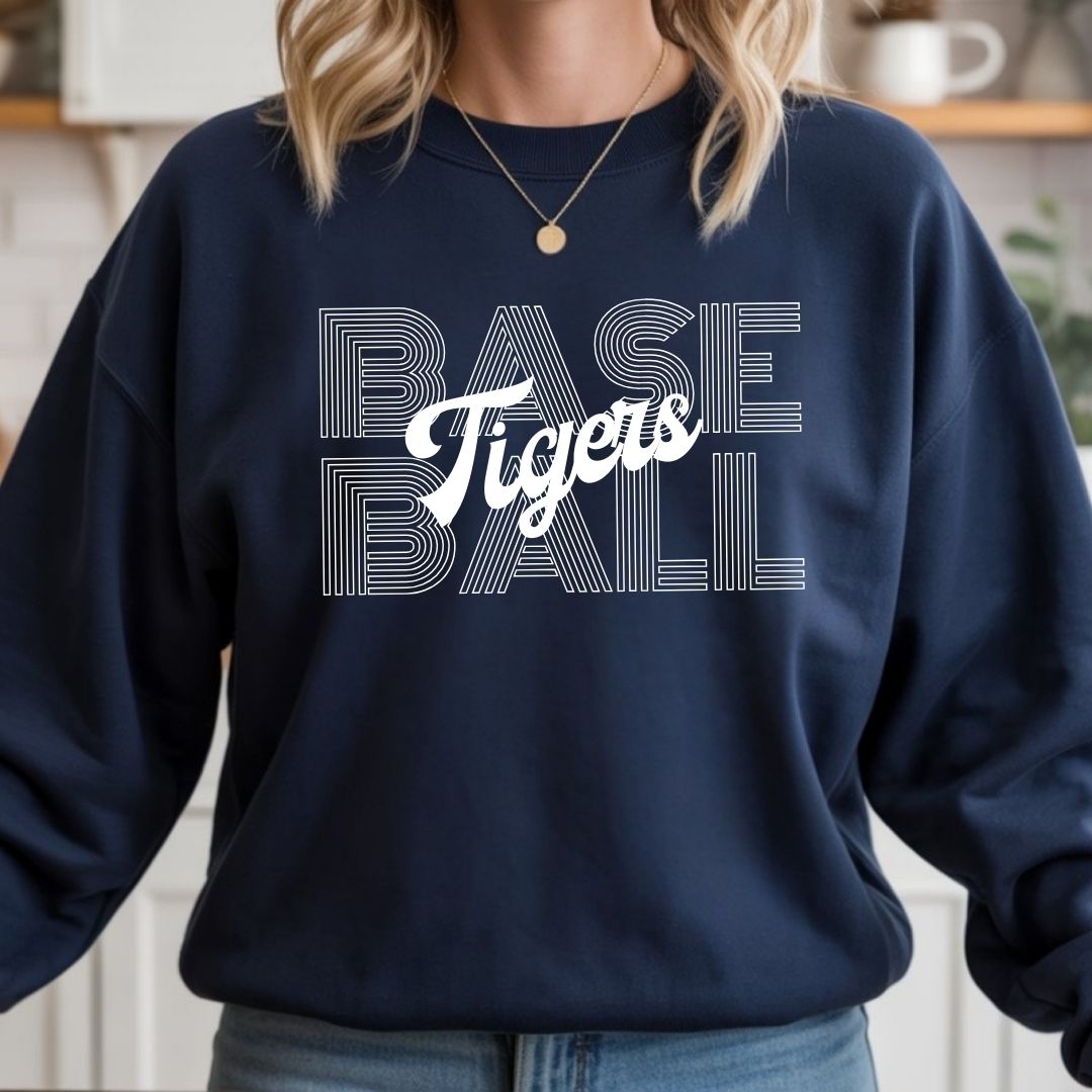 Custom Baseball Mascot Crewneck