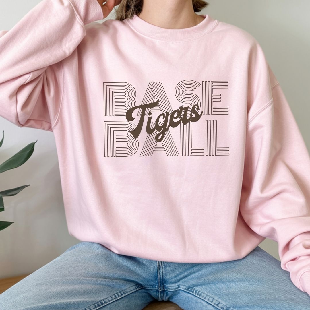 Custom Baseball Mascot Crewneck