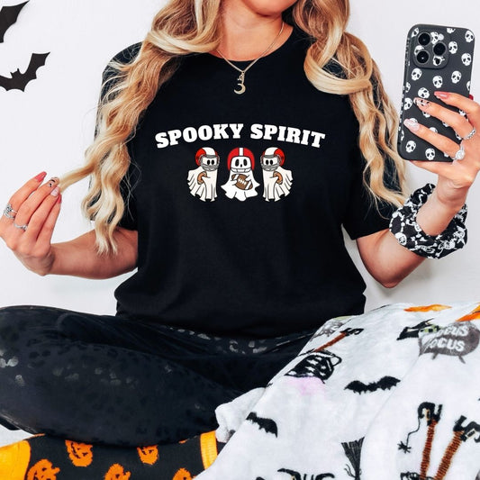 Spooky Spirit Football Tee (Adult & Kids)