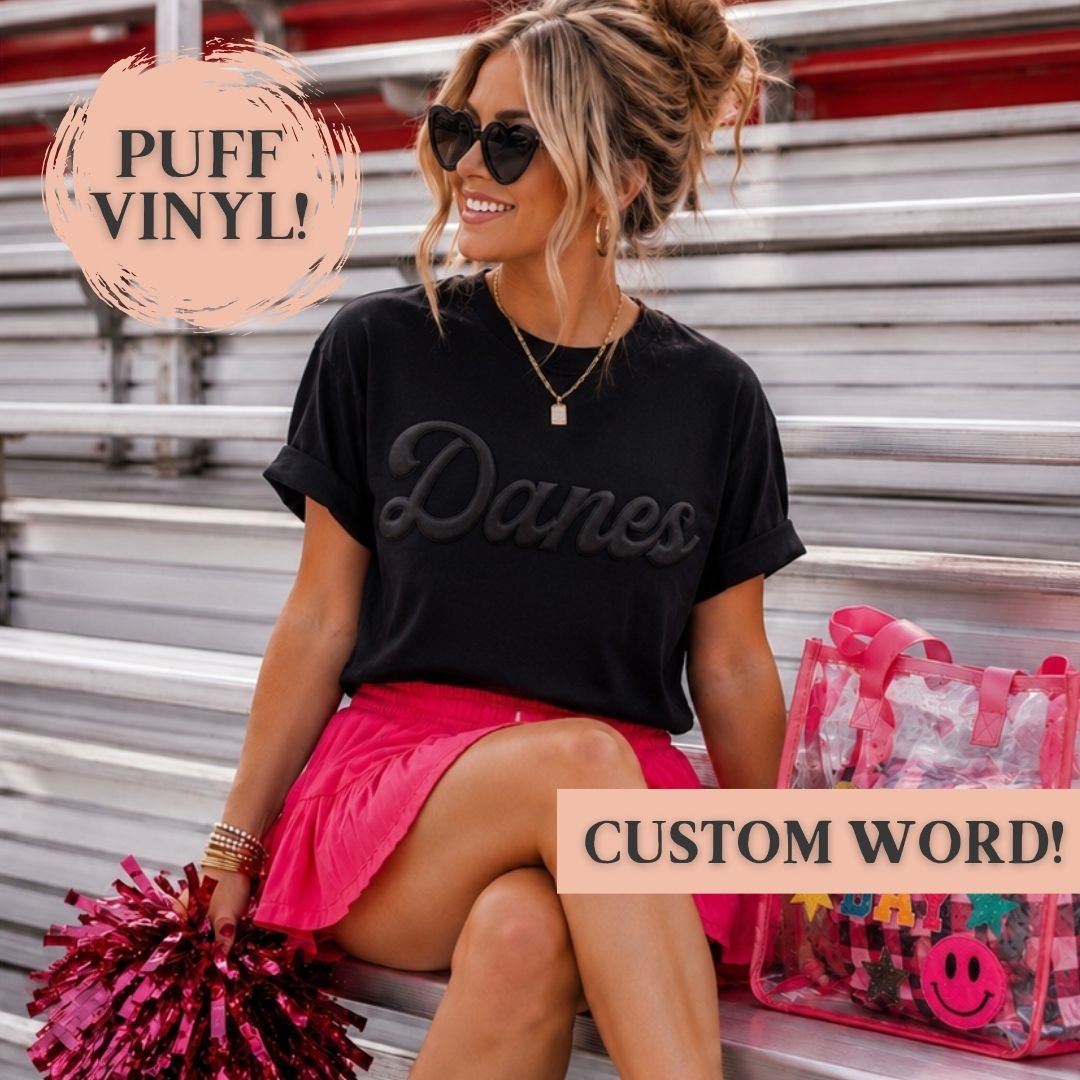Custom Bulk Puff Print T-Shirts ($18 Each)