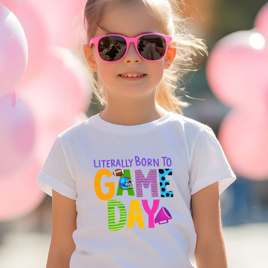 Literally Born To Game Day *KIDS* Tee