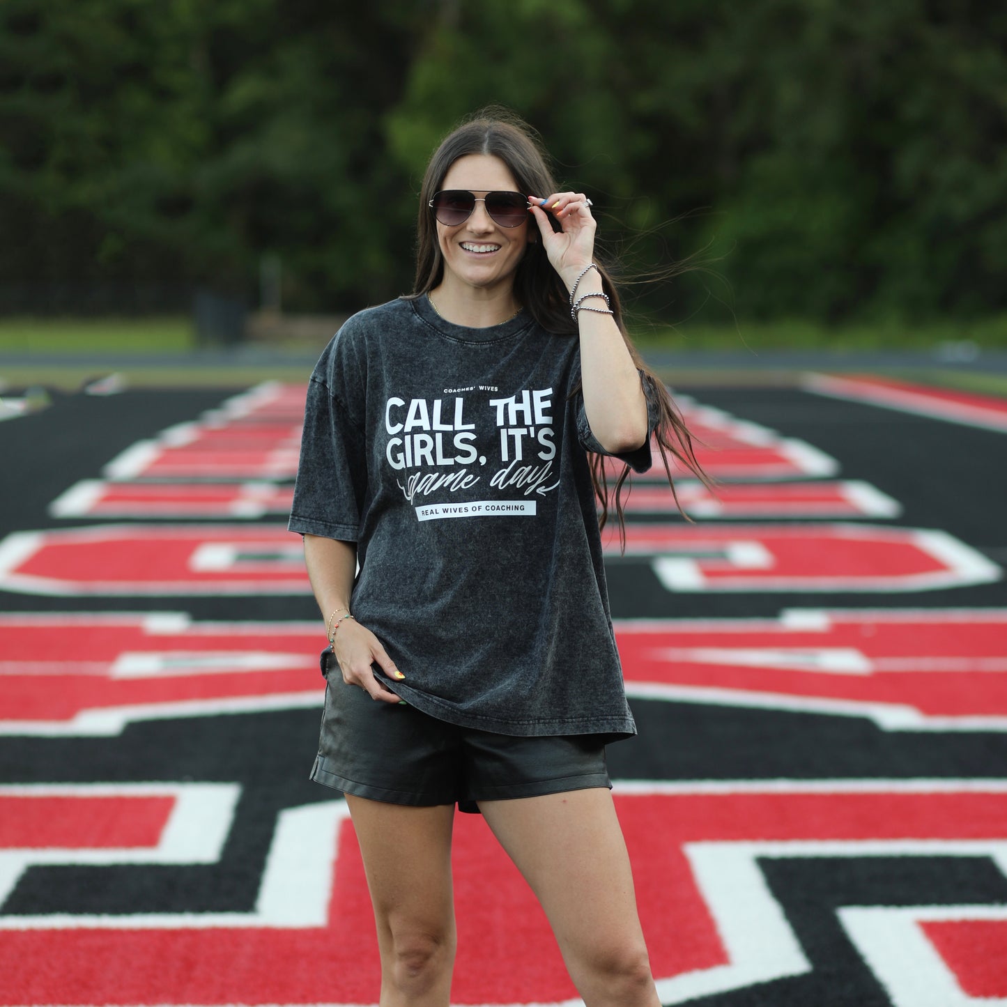 Call The Girls, It's Game Day Oversized Tee