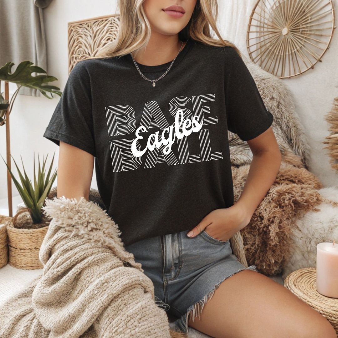 Custom Baseball Mascot T Shirt