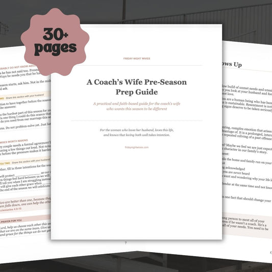 FNW Pre-Season Prep Guide (Digital Download)