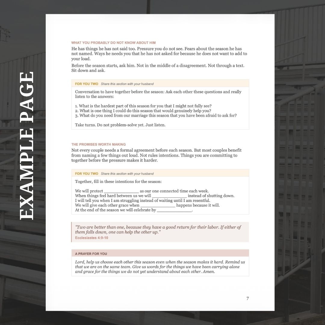 FNW Pre-Season Prep Guide (Digital Download)