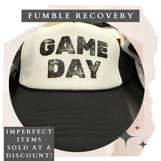 Fumble Recovery: Game Day Hat