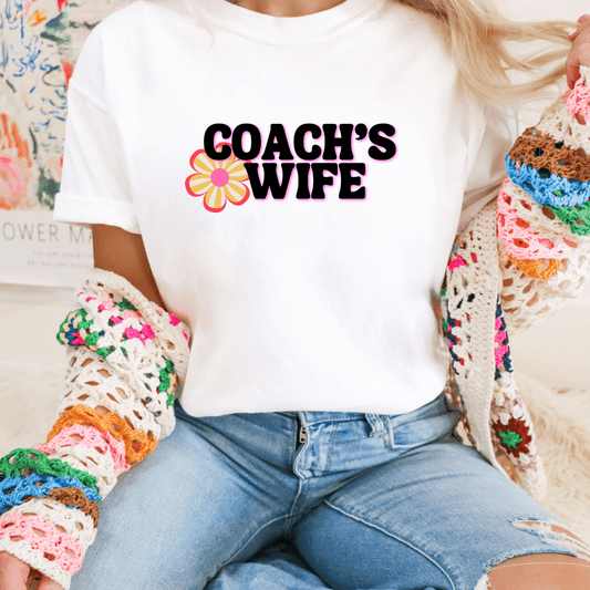 Coach's Wife Flower Tee