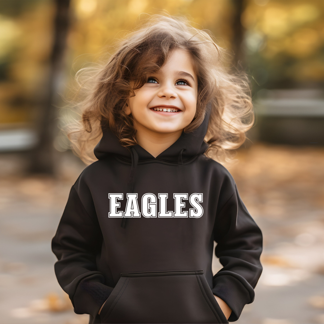 Kid's Mascot Hoodie or Crewneck