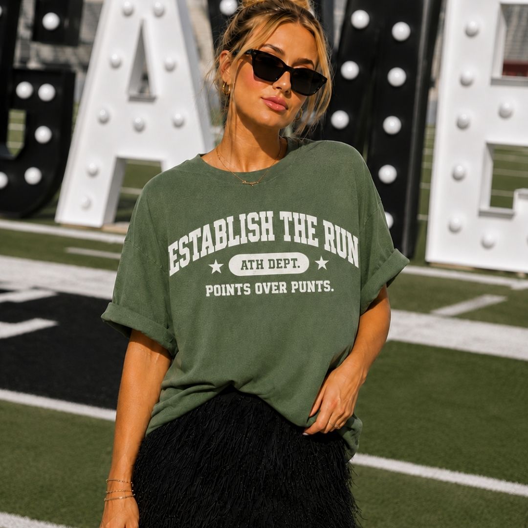 Establish the Run Tee