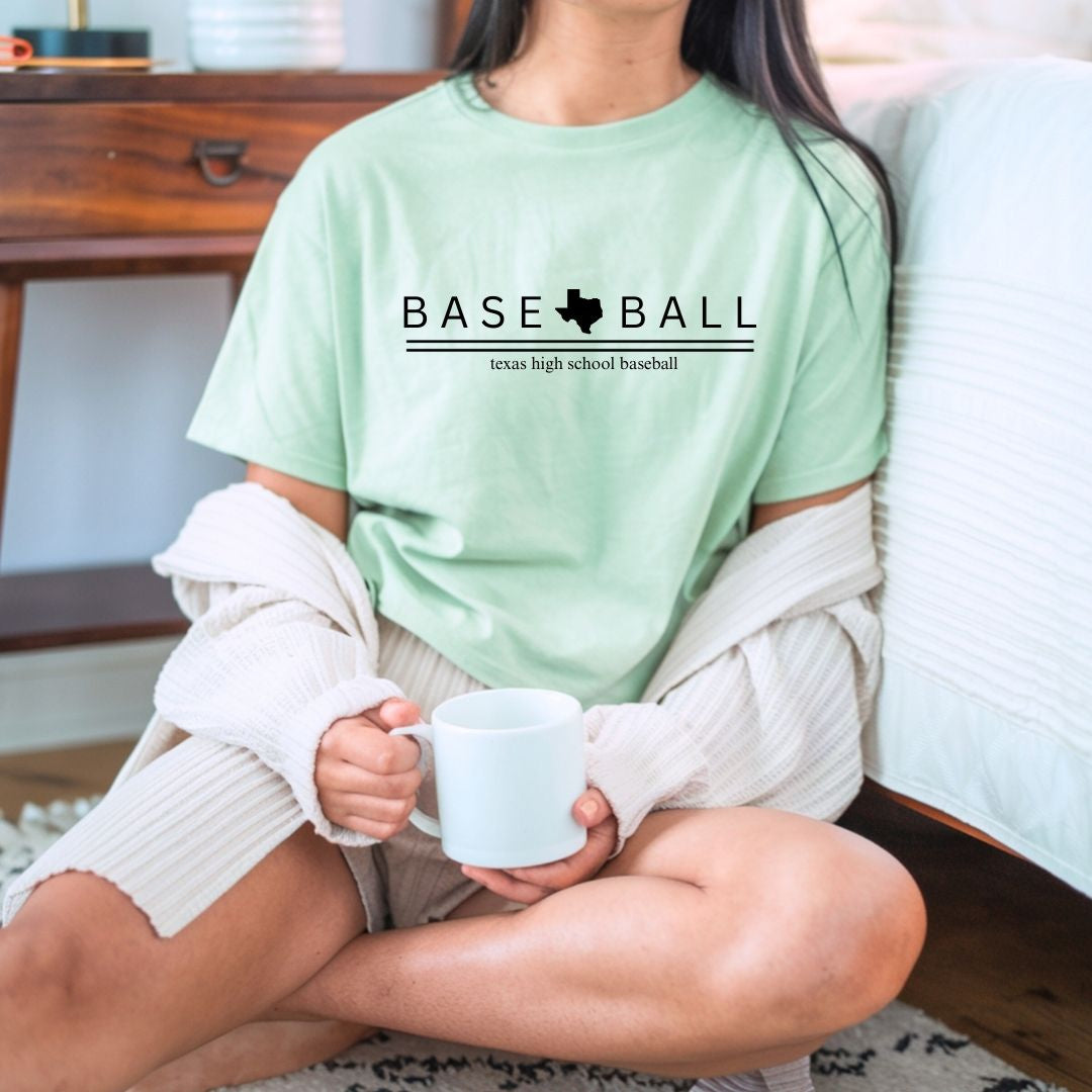 Texas High School Baseball T Shirt