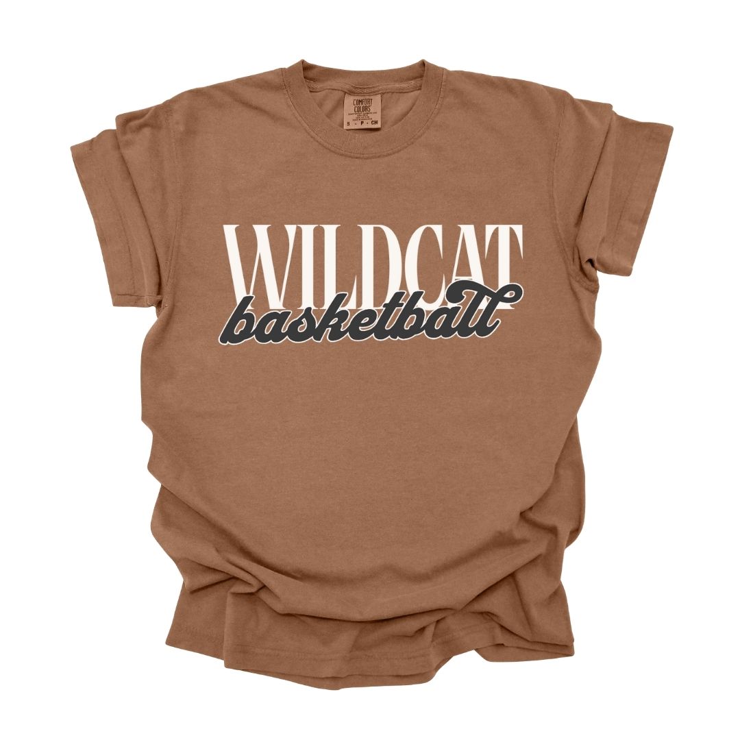 Custom Mascot Basketball Tee