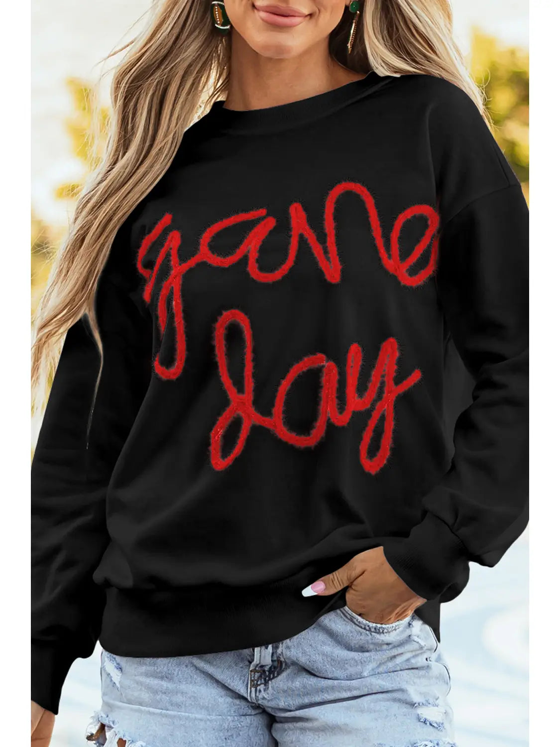 Game Day Sparkle Sweatshirt