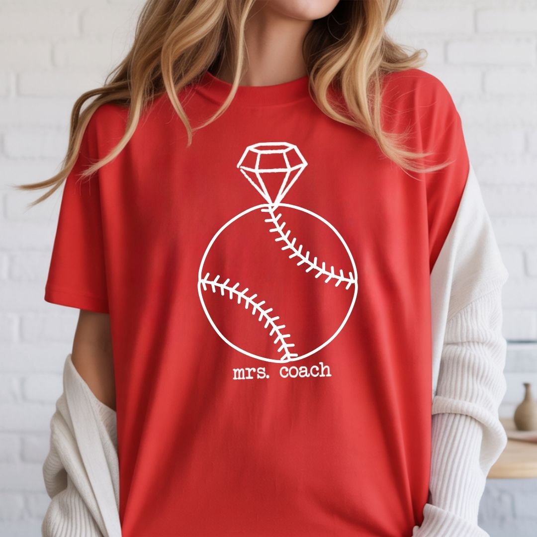 Mrs. Coach Logo Tee (5 Different Sports!)